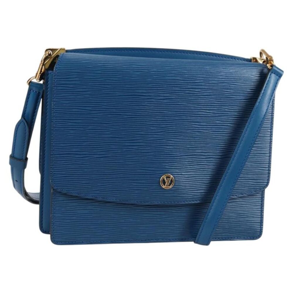 Louis Vuitton Grenelle Epi Leather Blue Leather Shoulder Bag Bag
